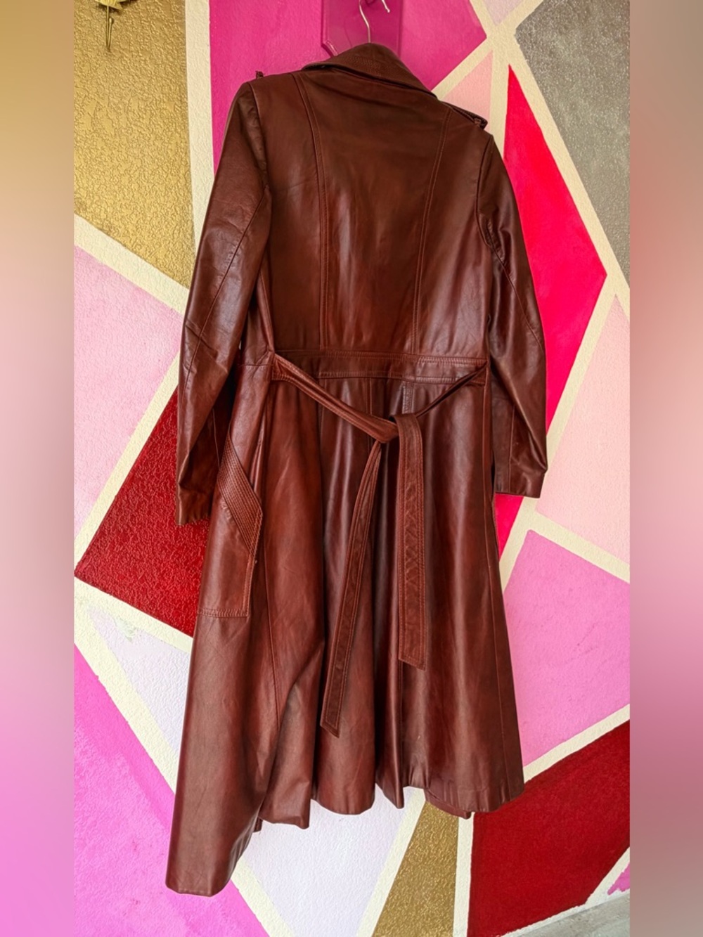 Vintage Wilsons Burgandy Leather Jacket - Picture 3 of 13